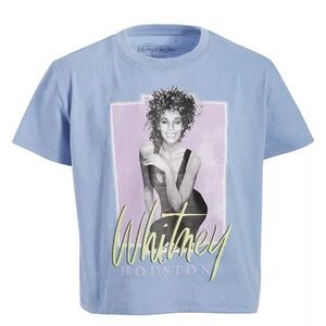 NWT Grayson Threads Kids Whitney Houston Graphic T-Shirt Size Small 7